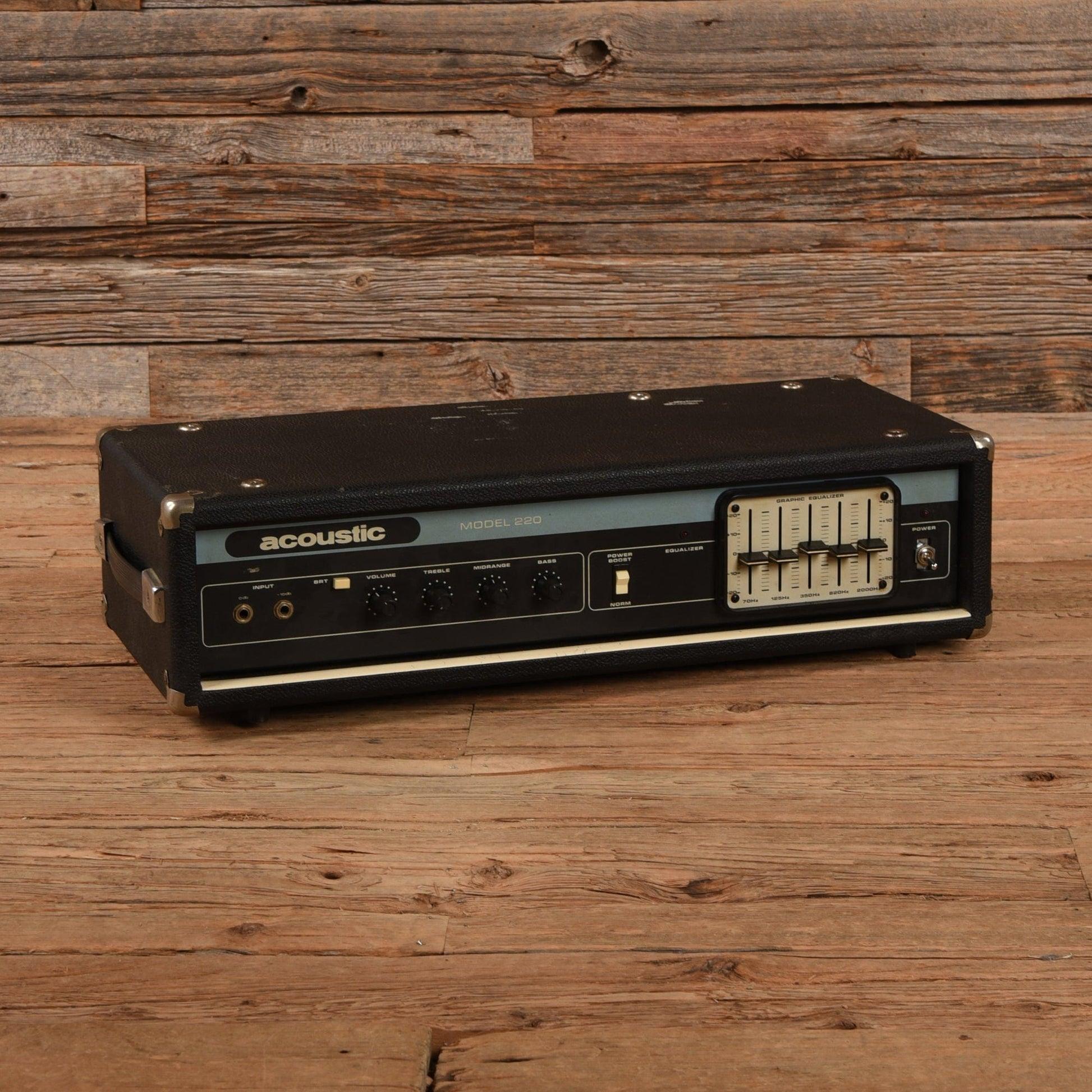 Acoustic control corporation (ACC) 220 Bass Amp