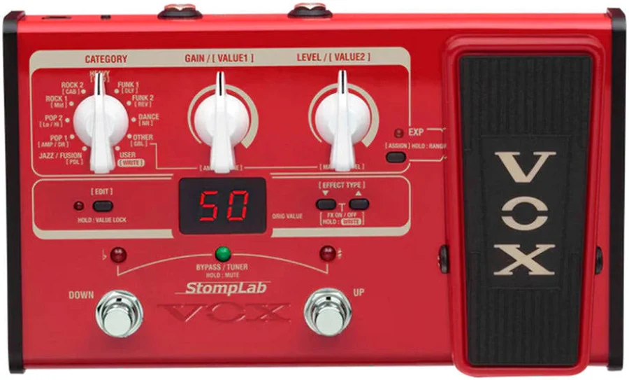 Vox StompLab IIB Bass Guitar Multi-Effects with Expression Pedal